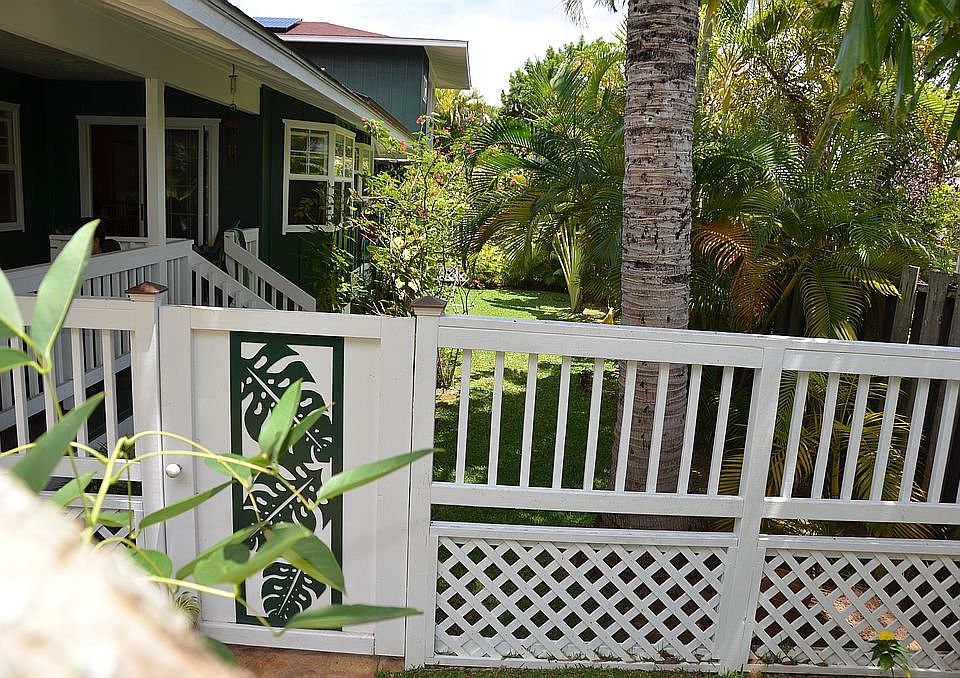 gated side yard