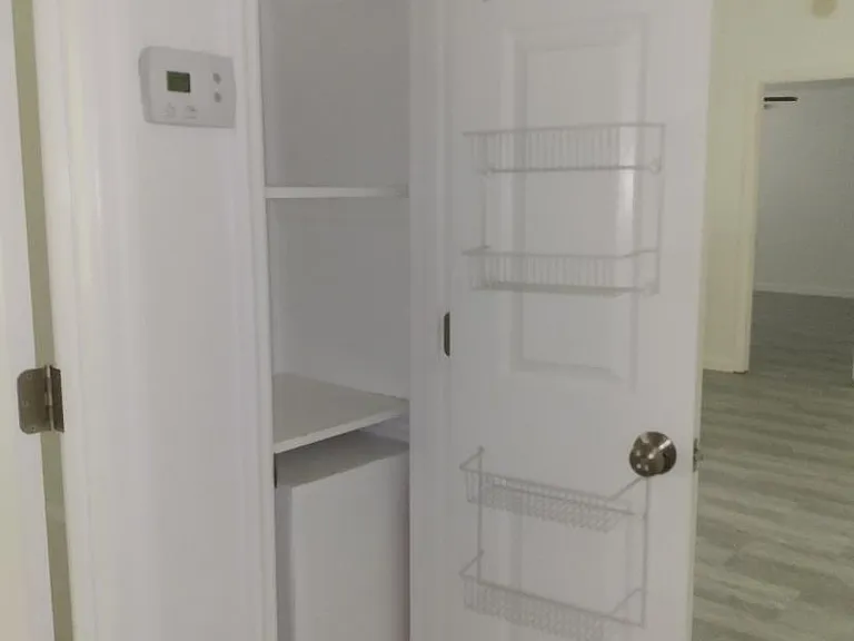 Hallway linen closet