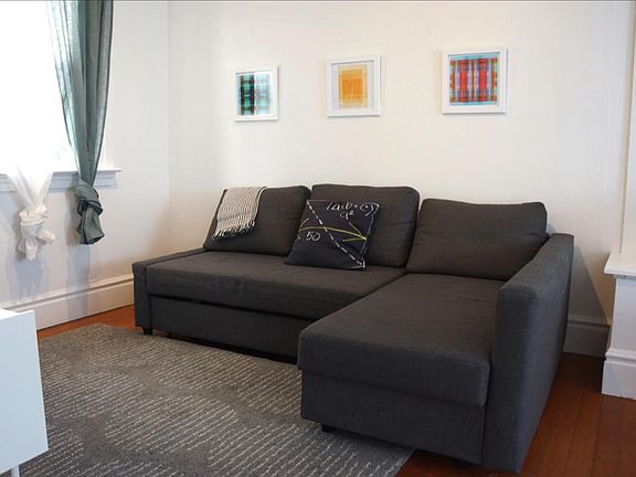 Nook area of living room, great for a desk or TV area.