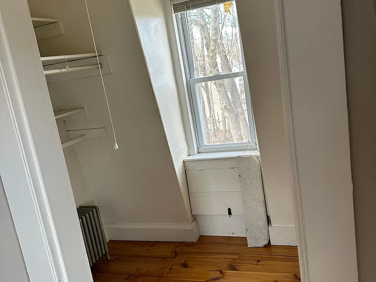 Bedroom #1 Large closet & storage. Large enough on right for work desk