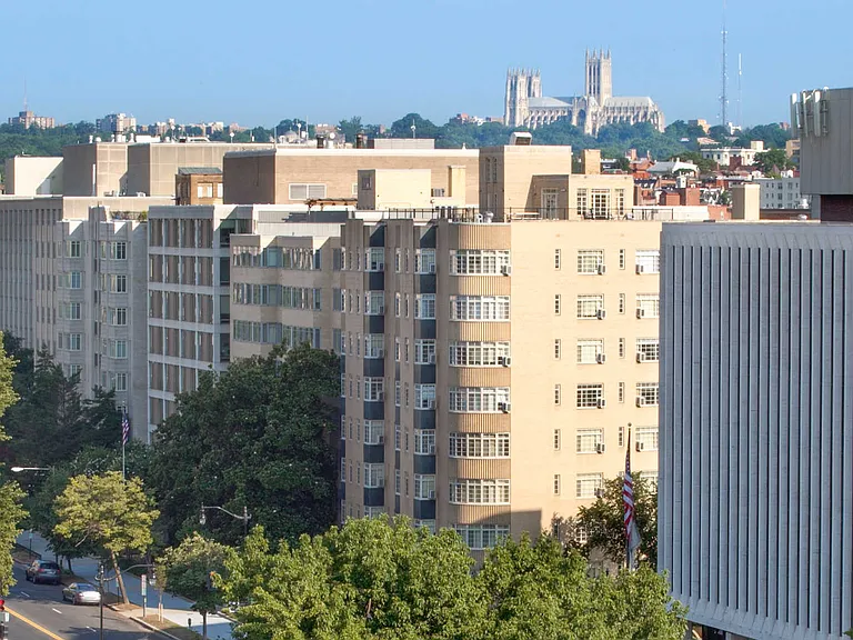View from 1500 Mass Apartments