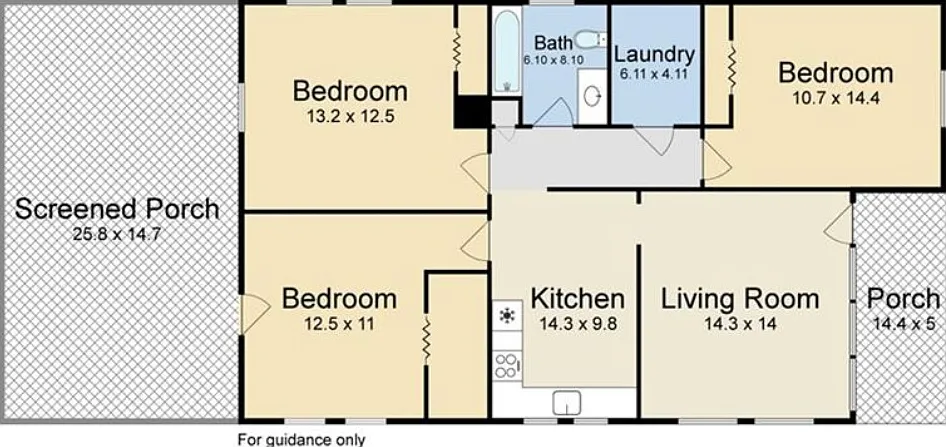 3 bed, 1100 sqft, $1,950 — Photo 4