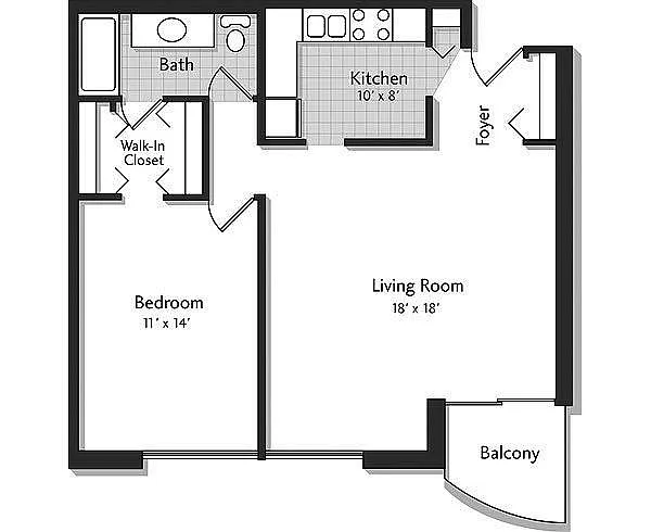 Floor plan 1M