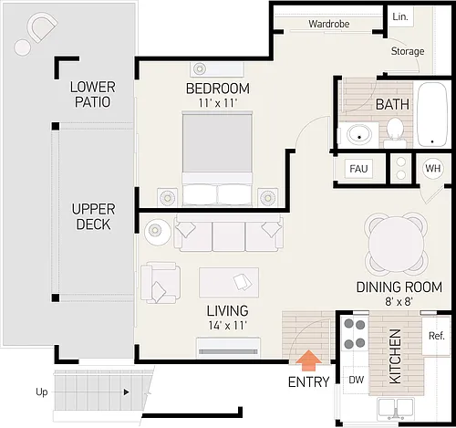 Floor plan Plan A