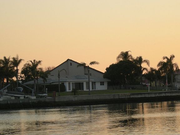 View of home by water