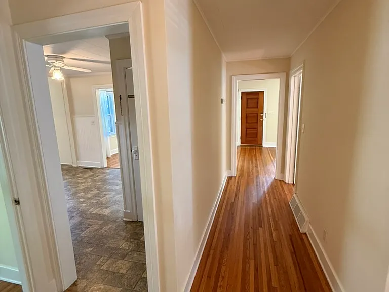 Hallway from Bathroom & Bedrooms