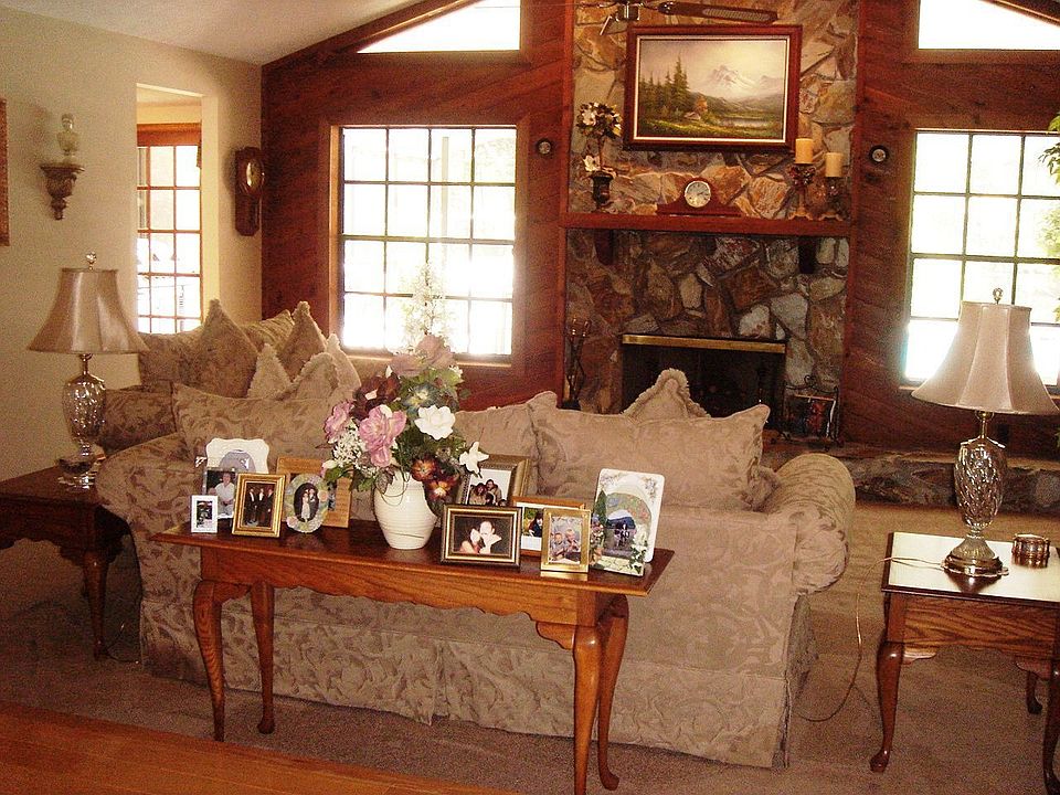 Formal Living Room with Fireplace