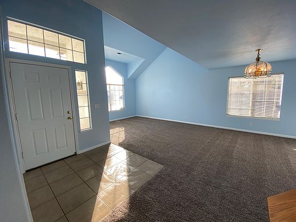 Front entryway and living room.