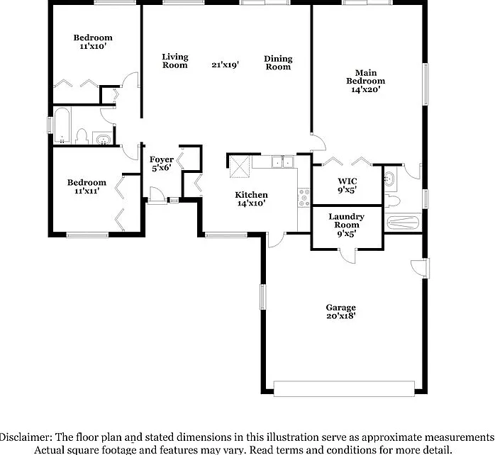 3 bed, 2.0 bath, 1789 sqft, $2,450 — Photo 2