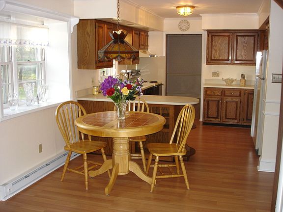 Breakfast nook and kitchen