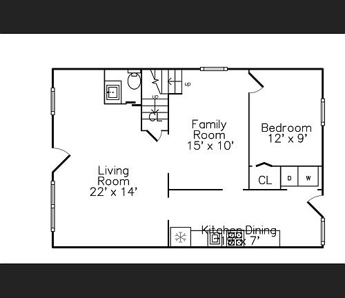 Floor plan first floor