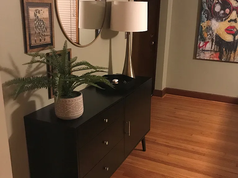 Entrance - living room