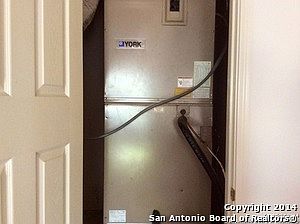 AC Unit top of stairs