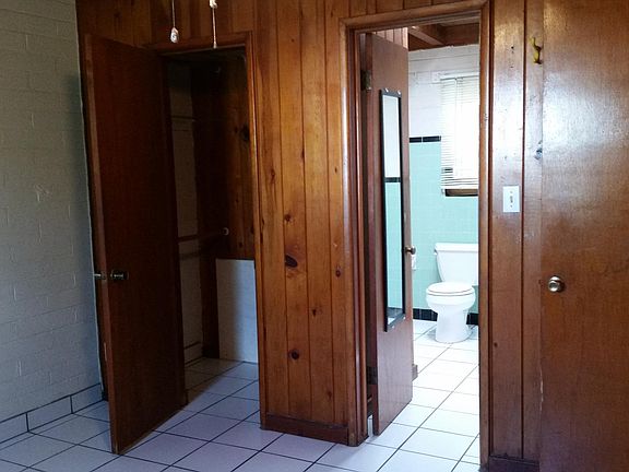 Full-size bath large walk-in closet off the bedroom