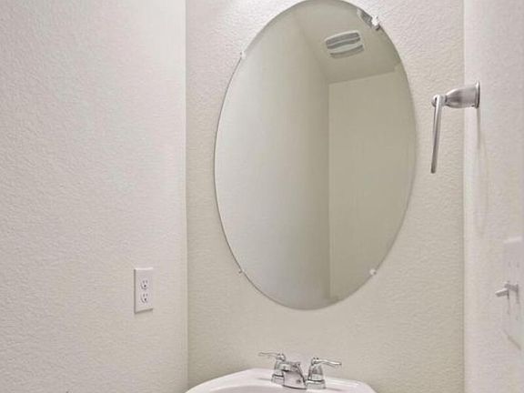 Guess bathroom downstairs as you walk in the house..