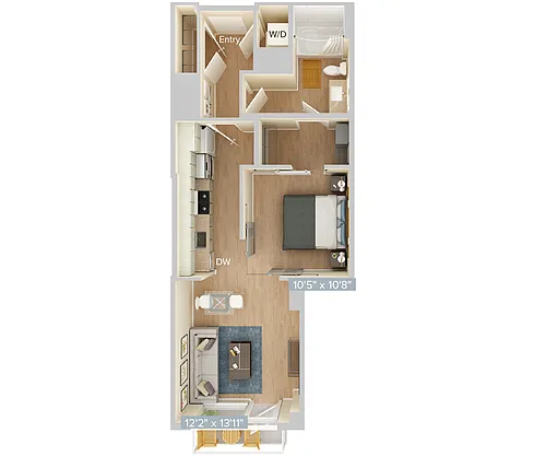 Floor plan A10-671