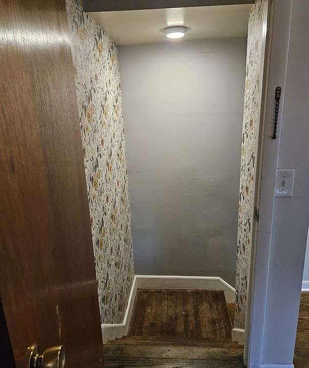 upstairs landing looking down