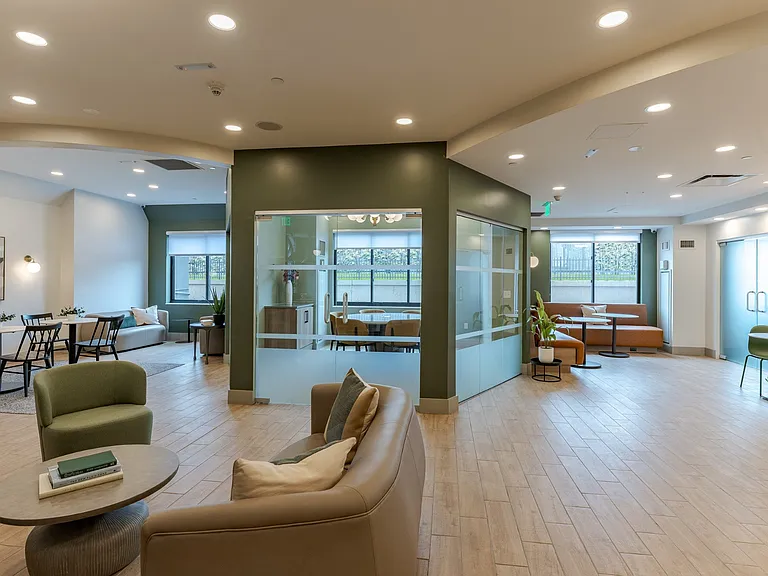 Renovated Clubhouse at 15 Bank Apartments in White Plains, NY 10606