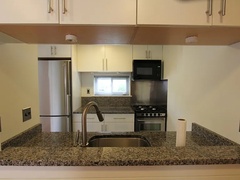 Bar looking into kitchen