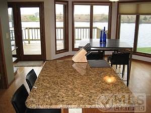 Kitchen - Full View of Lake