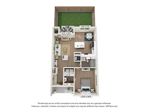 Floor plan The Atlas