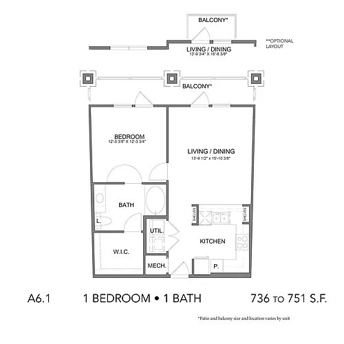 Floor plan A61