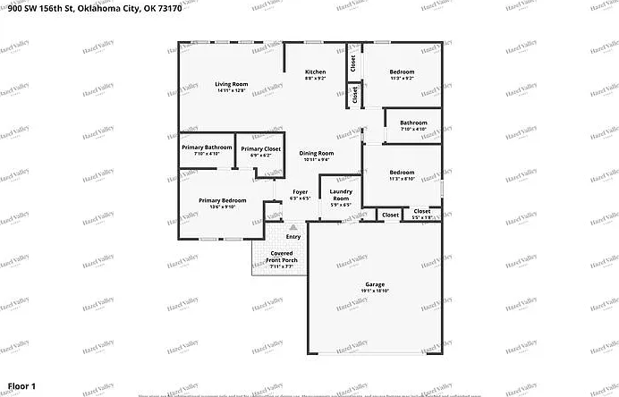 3 bed, 3.0 bath, 1047 sqft, $1,450 — Photo 2