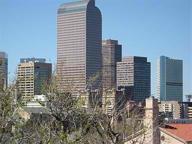 Skyline from deck.