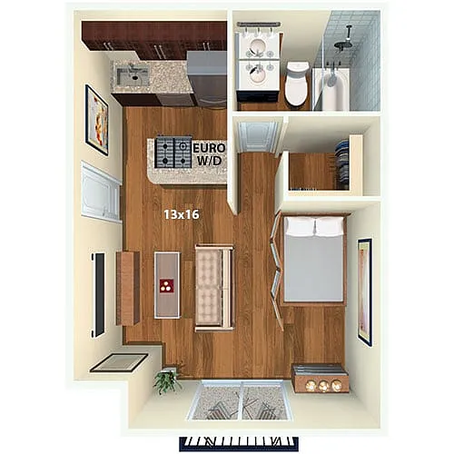 Floor plan Evergreen Premier