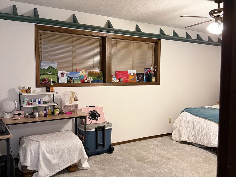 extra large primary bedroom