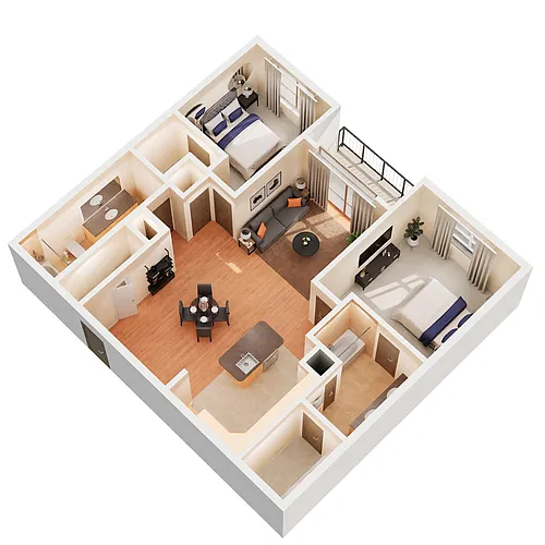 Floor plan B1