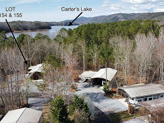 Lake Cabin in the Mountains.