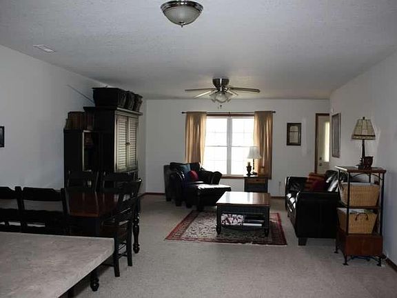 view from kitchen to front of house