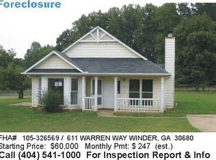 611 Warren Way, Winder, GA 30680