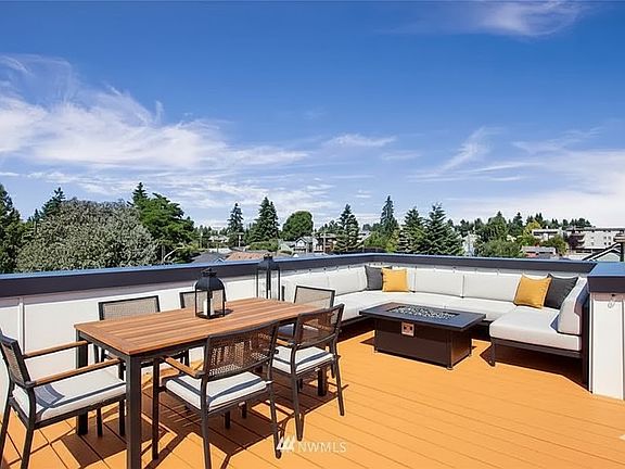 Large roof deck