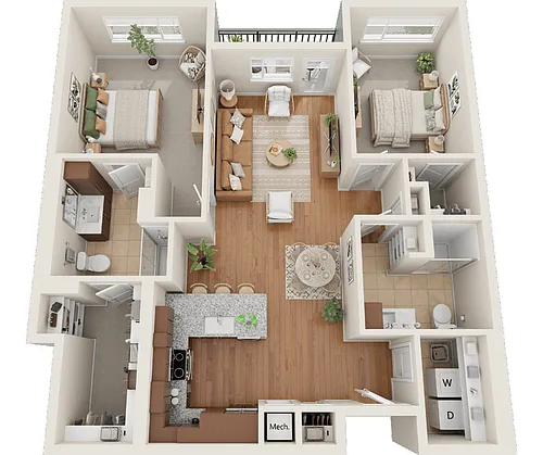 Floor plan B
