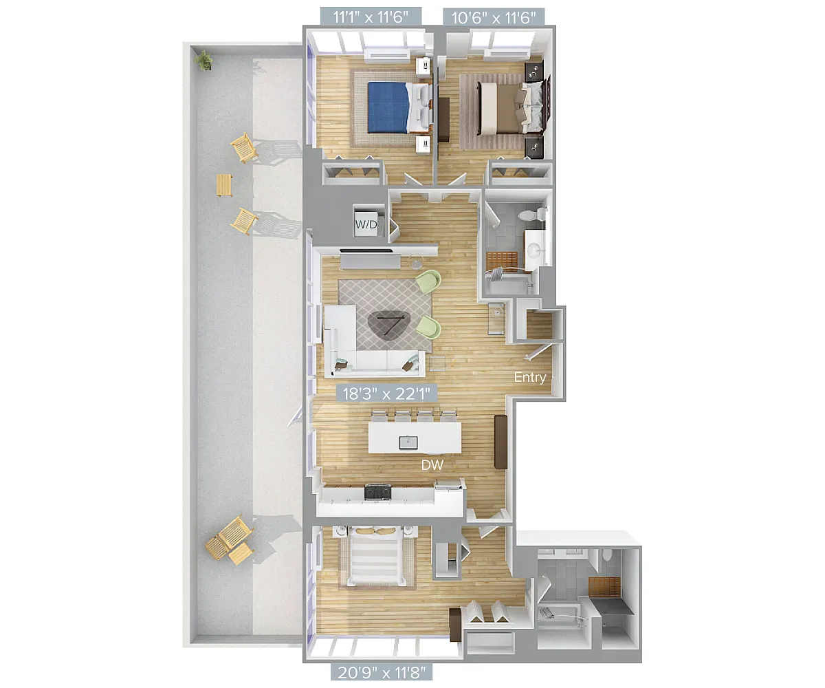 Floor plan C2S-1505