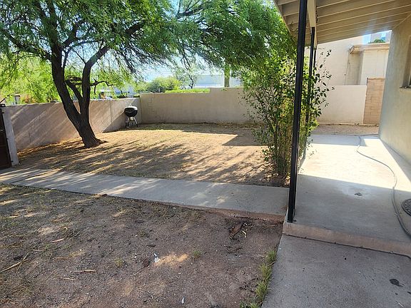 front yard facing east