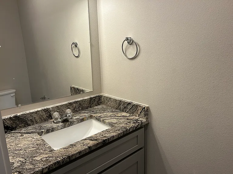 downstairs half bath