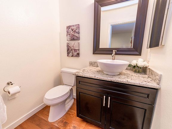 Downstairs half bath