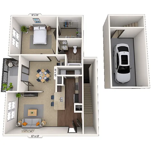 Floor plan Balsam