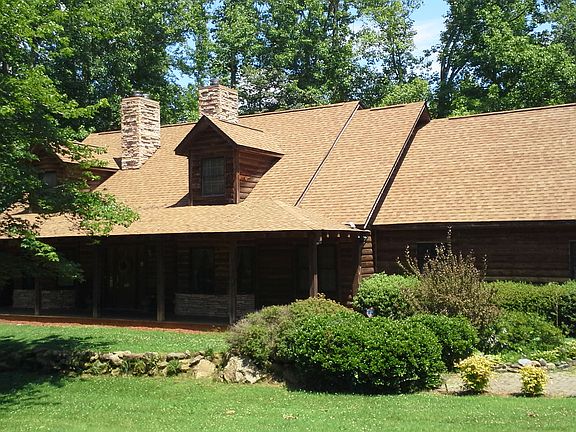 Terraced front yard