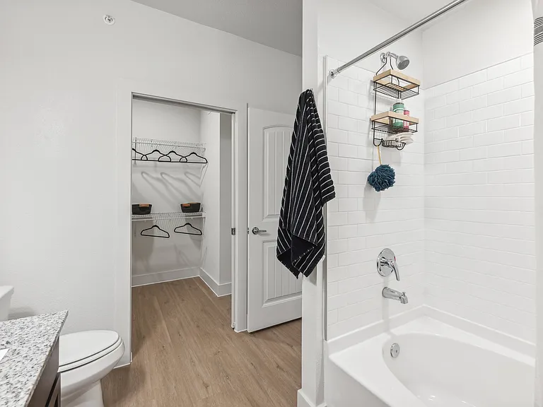 Your Bathroom: Garden-style tubs and walk-in closet