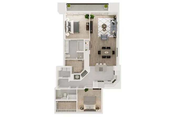 Floor plan B3