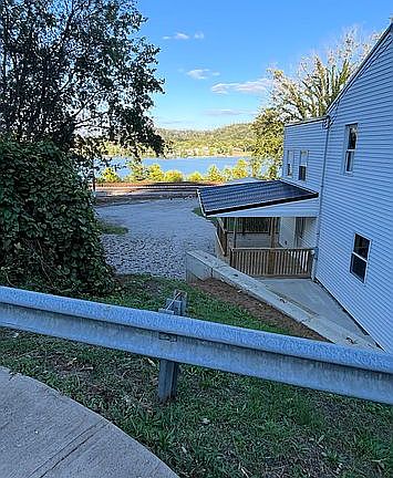 View of parking by House