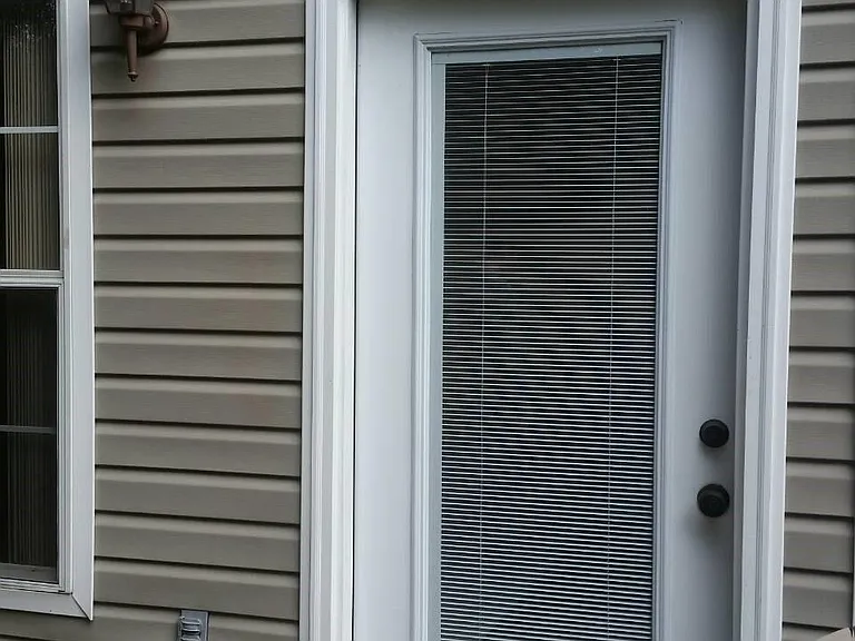 back door and Patio