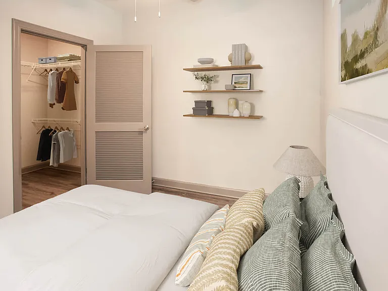 Bedroom with Hard Surface Flooring