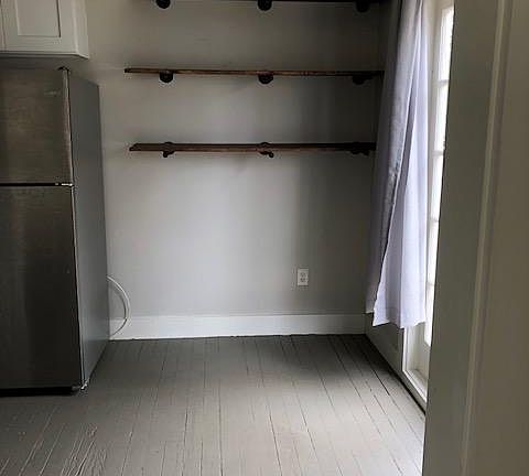 This photo is taken just as I pass through the entry to the kitchen/eating space.