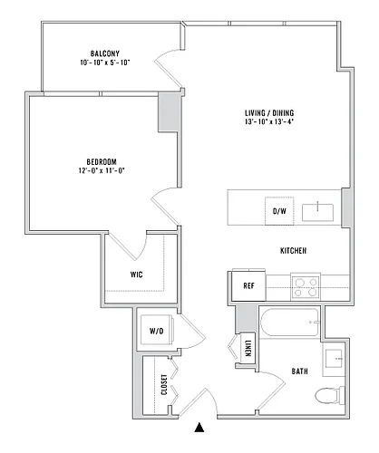 Floor plan A-021