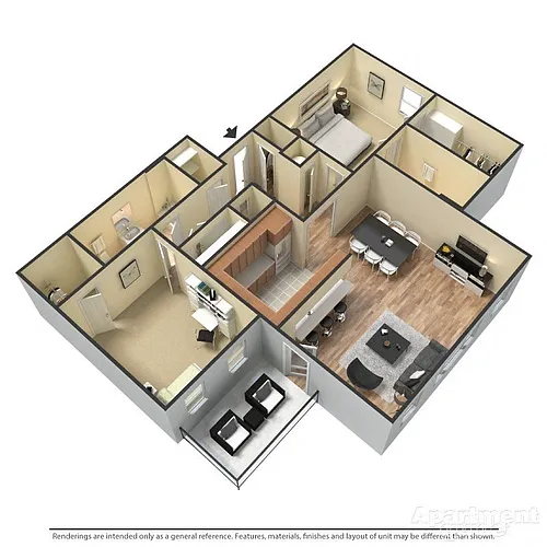 Floor plan Kiawah